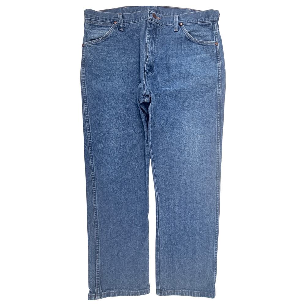 Wrangler Relaxed Fit Jeans Mens 38x30 Blue Western Denim Pants